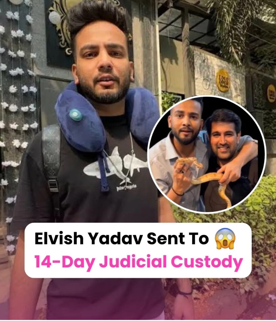 Elvish Yadav latest news arrested 14