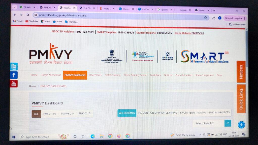 Pmkvy 4.0 training online registration 2024